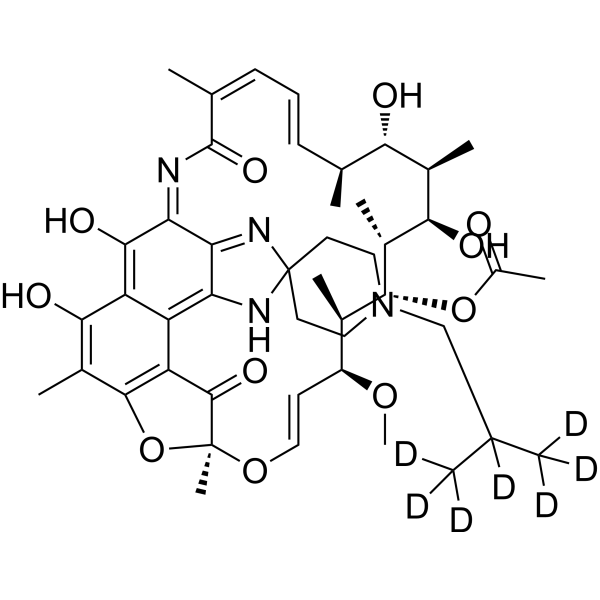 Rifabutin-d7 (Ansamycin-d7; LM-427-d7) 2747918-39-2